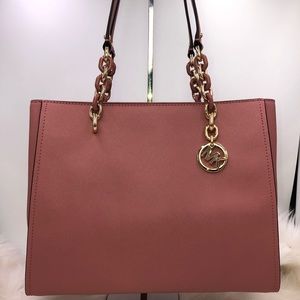 Michael Kors Sofia Large Saffiano Leather Tote NWT